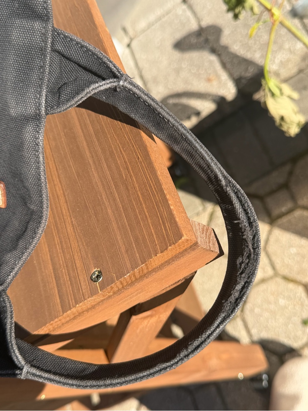 Prada Black Canvas Tote with Logo - Picture 7 of 12